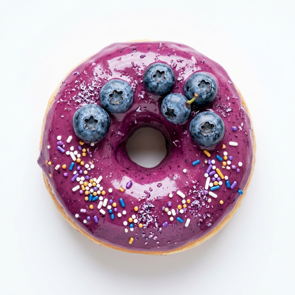 Blueberry Donut